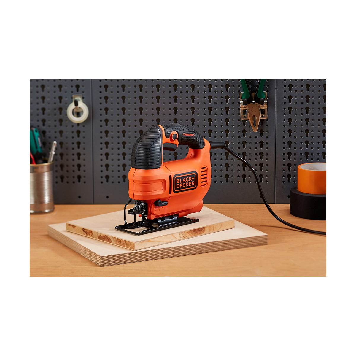 Serra vertical Black & Decker KS701PEK 520 W 230 V 70 mm